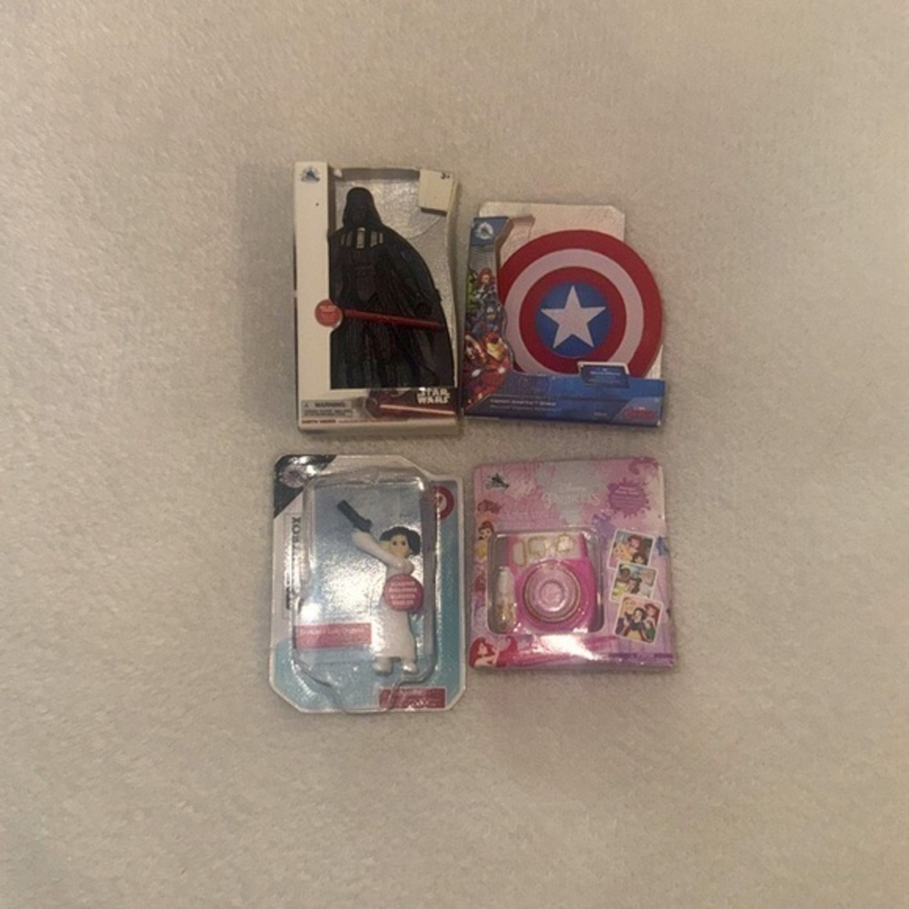 Miniature Star Wars Marvel and Disney Princess Collectibles Mini Toys Figurines